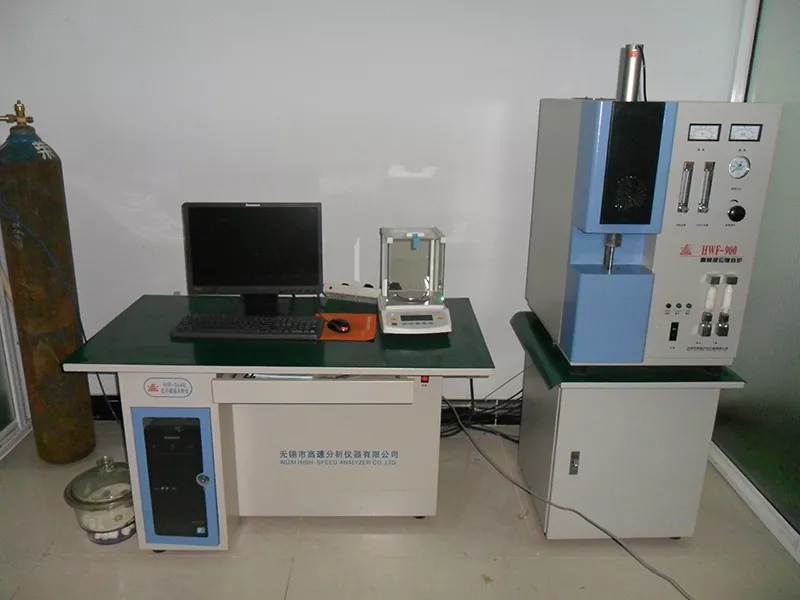 Carbon and sulfur analyzer