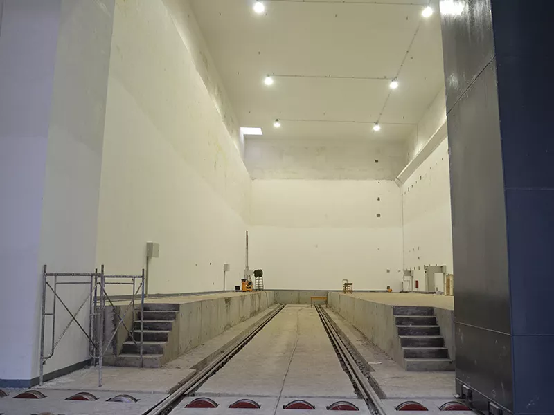 9MEV Flaw Detection Room